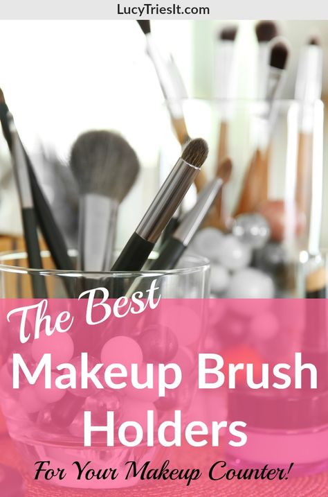 Are you in need of some makeup brush holder ideas to help you organize all your brushes?  Then you've come to the right place!  Click for more details! #makeup #makeuptips #makeupbrushes #makeuptools Makeup Brush Holder Ideas, Brush Holder Ideas, Tools Wallpaper, Tools Illustration, Tools Photography, Tools Logo, Wallpaper Makeup, Tools Aesthetic, Cartoon Makeup