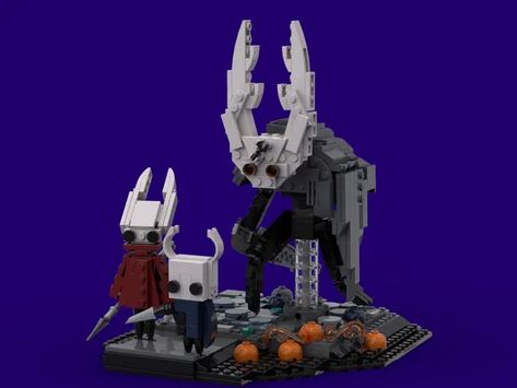 LEGO IDEAS - Hollow Knight Cool Things To Build, Team Cherry, Lego Knights, Hollow Night, Micro Lego, Lego Custom Minifigures, Lego Craft, Lego Creative, Indie Game