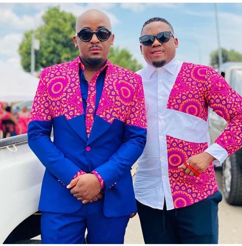 Sepedi Traditional Shirts For Men, Seshweshwe Shirts For Men, Traditional Shirts For Men Shweshwe, Sepedi Traditional Attire, Grad Suits, Pedi Traditional Attire, Sepedi Traditional Dresses, African Traditional Wedding Dress, 16 December