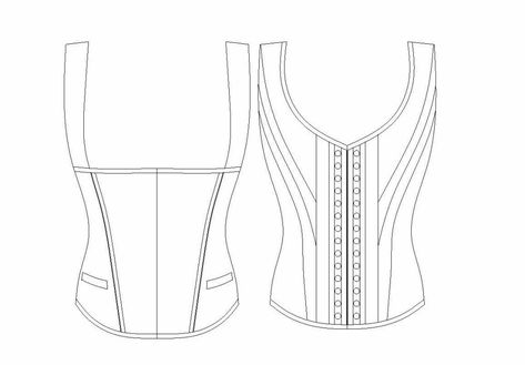 Male corseted vest (waist-coat) pattern - sizes 36-46'' chest Corset Men, Male Corset, Corset Patterns, Male Waist, Corset Making, Corset Vest, Corset Pattern, Material Dress, Waist Coat