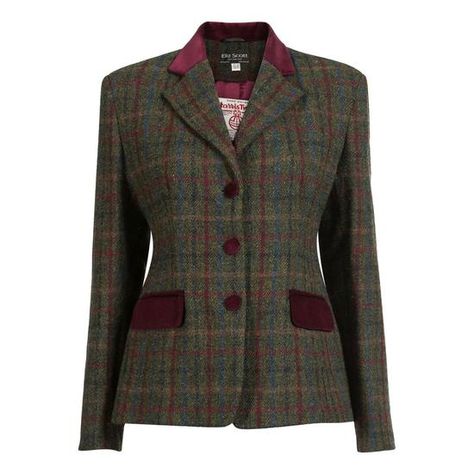 Tweed Blazer Outfit Women, Tweed Jacket Outfit, Scotland Kilt, Over 40 Outfits, Tweed Run, Country Clothes, Tweed Blazer Women, Harris Tweed Jacket, Tartan Fashion