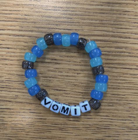 Bead Bracelet Inspo Aesthetic, Best Friend Kandi Bracelets, Funny Beaded Bracelets Words, Kandi Words Bracelets, Punk Kandi Bracelets, Funny Bracelets, Funny Bracelets Beads Words, Rave Bracelets Kandi Sayings, Dirty Kandi Bracelets