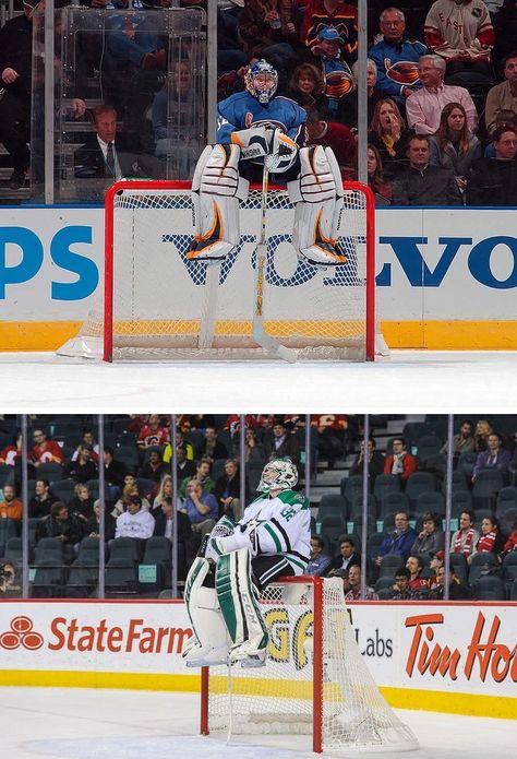 Kari Lehtonen, roosting/resting. Or something. Ice Puns, Puck Bunny, Hockey Players Funny, Hockey Boy, Ice Hockey Goalie, Powder Snow, Hockey Boards, Hockey Pictures, Man Anatomy