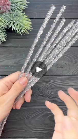 1K views · 27 reactions | Christmas decor 2023 #christmas2023 #fypシ #tutorial #christmasdecor #pipecleanerart #chenillestem | Viki DIY | Viki DIY · Original audio Tinsel Stems Crafts Christmas, Christmas Crafts Using Jingle Bells, Pipe Cleaner Xmas Decorations, Pipe Cleaner Stars Christmas Ornament, Diy Christmas Pipe Cleaner Crafts, Pipe Cleaner Stars, Pipe Cleaner Snowflakes With Beads, Wire Ornaments Christmas, Christmas Pipe Cleaner Crafts