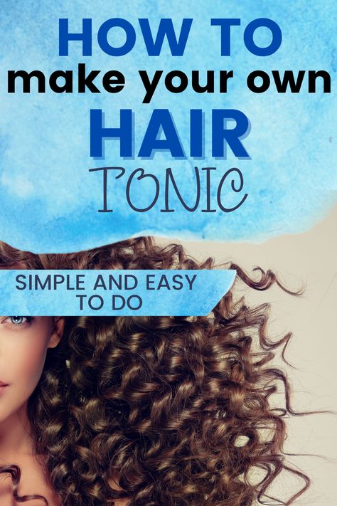 Hair Tonic Diy, Diy Hair Spray, Dominican Hair, Jasmine Hair, Tonic Drink, Tonic Recipe, Homemade Hair, Promote Hair Growth, Homemade Hair Products