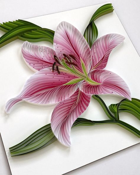 Quiling Paper Art, Arte Quilling, Paper Quilling Flowers, Paper Quilling Cards, Quilling Work, Desain Quilling, Paper Quilling Patterns, Quilled Paper Art, Quilled Creations