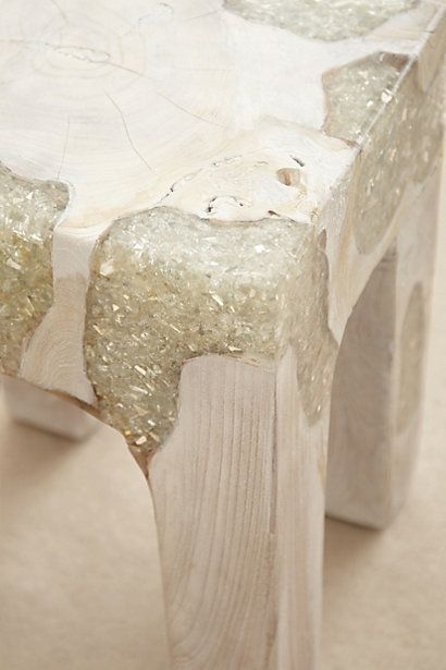 Filling the Void: 25 Resin-Inlaid Wood Furniture Designs Become Whole Again | Urbanist Wood Furniture Design, Resin Furniture, Wood Stone, Resin Table, Repurposed Furniture, Design Color, Wood Furniture, Wood Diy, Dining Furniture