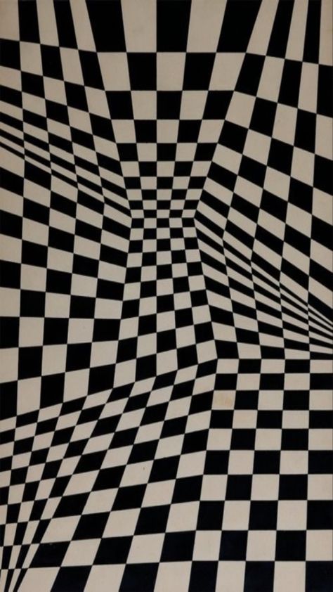 Eye Illusions, Projector Photography, Checker Wallpaper, Enzo Mari, Optical Illusion Wallpaper, Trippy Wallpaper, Bleach Art, My Pinterest, Trippy Art