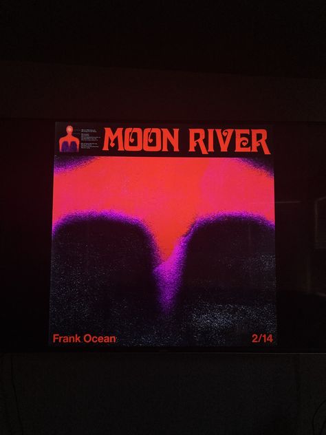 Moon River Frank Ocean Wallpaper, Moon River Tattoo Frank Ocean, Moon River Frank Ocean, Frank Ocean Tattoo, River Tattoo, Frank Ocean Wallpaper, Music Wallpapers, Widget Ideas, Ocean Tattoos