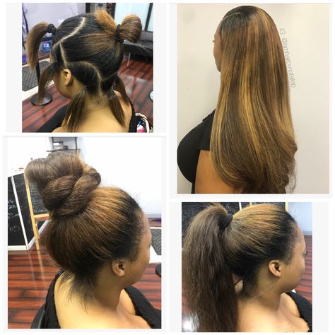 😱😍 ....VERSATILE SEW-IN HAIR WEAVE....Looks just like your own real hair!!! ***Call or text Natalie B. at (312) 273-8693 to schedule your appointment! ▫️IG: @iamhairbynatalieb ▫️FB: Hair by Natalie B. Partial Microlinks, Versatile Sew In Updo, 360 Leave Out Sew In, Sew In Pattern Braid, Versatile Sew In Braid Pattern, Partial Sew In Weave, Versatile Sew In Weave, Sew In Braid Pattern, Versatile Sew In