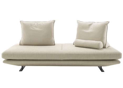 Ligne Roset Sofa, Bed Settee, Sofa Fabric Upholstery, Italia Design, Fabric Bench, Sofa Cama, Study Bedroom, Armless Sofa, Ligne Roset