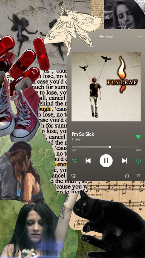 #aesthetic #flyleaf #moodboard #music #aughf Im So Sick Flyleaf, Fly Leaf Band, I’m So Sick Flyleaf, Flyleaf Wallpaper, Flyleaf Aesthetic, Flyleaf Lyrics, Fly Leaf, Shuffles Aesthetic, Music Is My Therapy