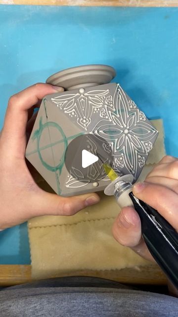 AshenWren Ceramics on Instagram: "We spent so long making this tesseract, let’s cover all the surfaces in slip trailing!!! 🥰❤️😊

#ashenwrenceramics #ceramics #pottery #artistsofinstagram #shopsmall #satisfying #clay #designermaker #artprocess #handbuiltpottery #pottersofinstagram #handmademarket #slowmade #instapottery #studiopottery #artanddesign #functionalceramics #modernceramics #modernmaker #potteryaddict #lagunaclay #instapotter #visualvibes #ihavethisthingwithceramics #3dprintedceramics #sliptrailing #designinthedetails  #tesseract #lovedesign #claycreations" Sliptrailing Pottery, Slip Trailing Pottery, Pottery Slip, Laguna Clay, Slip Trailing, Handmade Market, Hand Built Pottery, Ceramics Pottery, Class Ideas