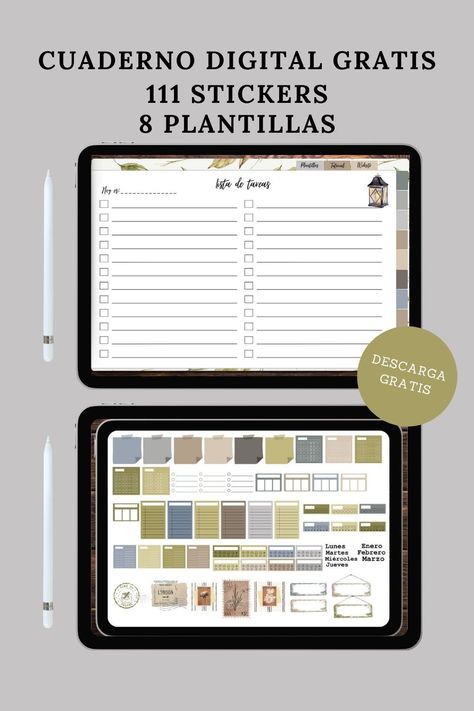 Descarga este cuaderno digital para 2024 en creativeinwonderland.com El mejor cuaderno digital gratis con 10 secciones, 111 stickers y 8 plantillas diferentes. Este blog es todo sobre el cuaderno digital gratis Farmhouse de 10 secciones, sigue leyendo que te diré qué es un cuaderno digital, qué trae este hermoso cuaderno, cómo descargarlo y utilizarlo. Digital Notes Ideas, Digital Notebook Free, Digital Notebook Paper, Goodnotes Notes, Good Notes Templates, Financial Budget Planner, Free Wedding Planner Printables, Agenda Digital, Planner Diario