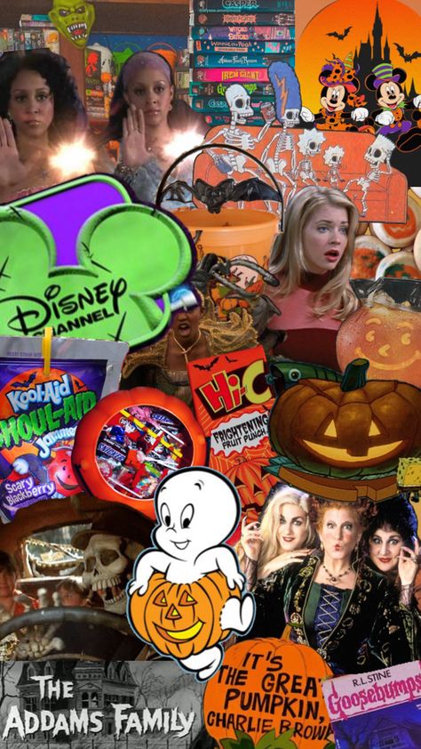 #halloween2000s #nostalgichalloween Early 2000s Halloween, Halloween Collage Wallpaper, 2000s Halloween, Nostalgic Halloween, Halloween Collage, Halloween Wallpaper Backgrounds, Aesthetic 2000s, Collage Wallpaper, 2000s Aesthetic