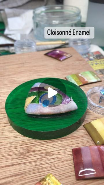 Mahroz Hekmati | Vitreous enameller art jewellery & Objects on Instagram: "#vitreousenamel #cloisonnéenamel #bsoemakes" Vitreous Enamel, Cloisonne Enamel, Instagram, Art