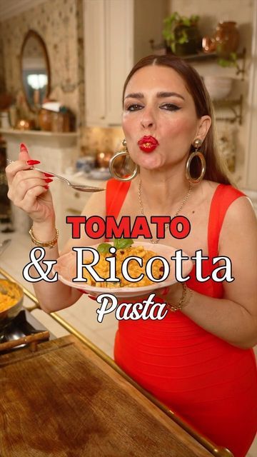 Tomato Ricotta Pasta Sauce, The Pasta Queen Recipes, Pasta Queen Recipes, Tomato Ricotta Pasta, Ricotta Pasta Sauce, The Pasta Queen, Pasta Queen, Recipe Tomato, Queens Food