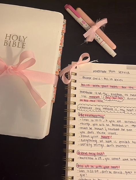 Aesthetic Bible Study, Decorating Bible, Bible Study Aesthetic, Pink Bible, Motivational Bible Verses, Christian Quotes Wallpaper, Comforting Bible Verses, Inspire Bible Journaling, Closer To God