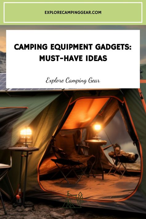 Discover the ultimate camping experience with our list of the top 10 must-have camping gadgets for 2023. Don’t miss out on these game-changers! Camping Equipment Gadgets, Cool Camping Gadgets, Solar Power Charger, Folding Camping Table, Portable Water Filter, Portable Lantern, Camping Shelters, Camping Gadgets, Emergency Survival Kit