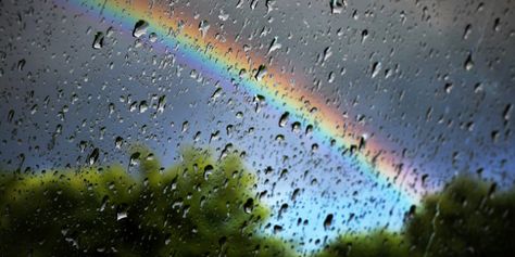 Who God Is Rainbow After Rain, Ask For A Raise, Kissing In The Rain, Slaap Lekker, After Rain, Fire Rainbow, Umbrella Designs, When It Rains, Positive Quote