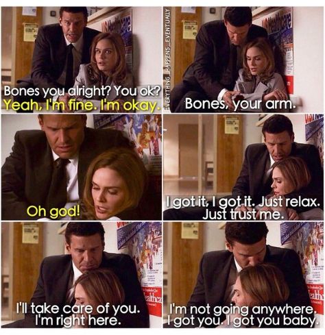 Booth and Brennan #Bones Bones X Booth, Booth X Bones, Booth And Brennan Moments, Bones Brennan And Booth, Bones Booth And Brennan, Bones Series, Bones Quotes, Bones Tv Series, Booth And Bones