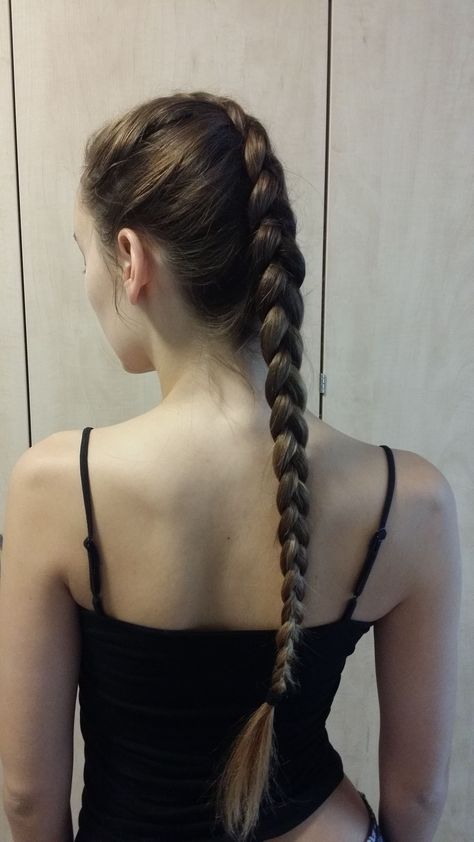 See These Gorgeous Braided Hairstyles #hairstyles #haircuts #haircolor #hairstylesformediumlengthhair #hairstyleswithbangs Straight Hair With Braid, Top Knots, Ponytail Hairstyles Easy, Beautiful Braided Hair, Plaits Hairstyles, Long Brown Hair, Hair Stylist Life, Long Braids, Braids For Long Hair