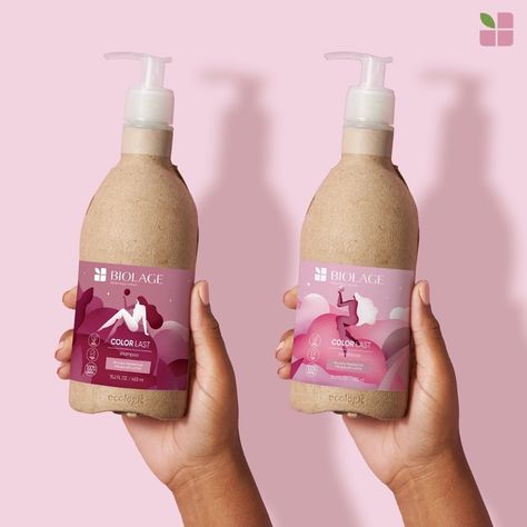 Shampoo Branding, Packaging World, Shampoo Brands, Plastic Industry, Recycled Cardboard, New Packaging, Bottle Packaging, Cosmetic Packaging, Cosmetics Brands