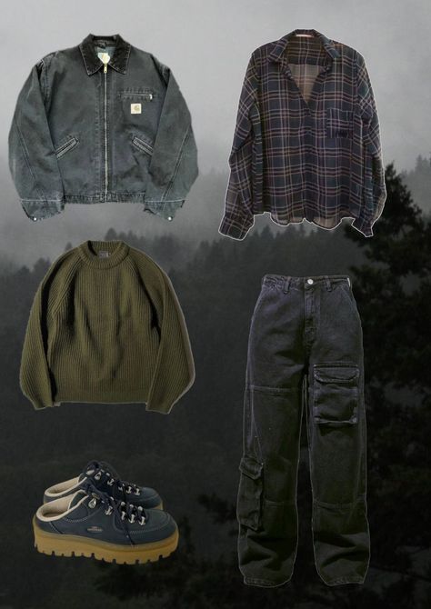 90s Seattle Grunge Fashion, Outfit Ideas Grunge Masc, Midwest Grunge Outfit, Where To Buy Oversized Tees, Cute Fall Outfits Men, 90s Emo Fashion Grunge Style, Late 90s Grunge Fashion, Dadcore Aesthetic Outfits, 90s Character Outfits