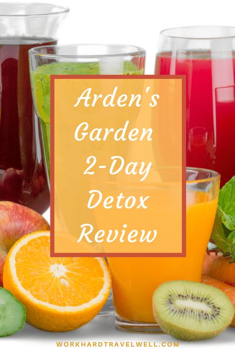 A review of Arden's Garden 2-Day Detox and the before and after. via @worktravelwell Arden Garden Detox Recipe, 2 Day Cleanse, Detox Before And After, 2 Day Detox, Desk Snacks, Detox Tips, Detox Plan, Better Homes And Garden, Food Heaven