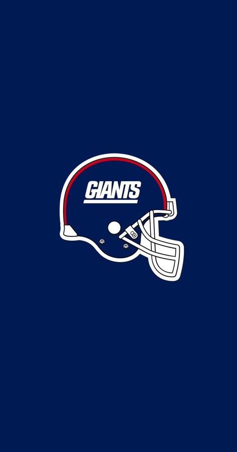 Giants Wallpaper, Nfl Football Party, Football Party Decorations, New York Giants Logo, Chanel Wallpapers, Giants Logo, New York Giants Football, New York Football, Team Wallpaper