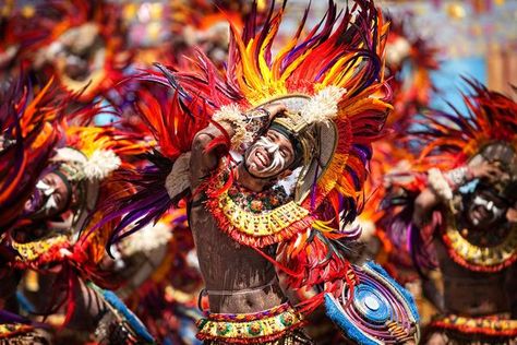 Grew up watching and joining this festivities! Viva Sto. Nino! "Ati-Atihan" Kalibo, Aklan, Philippines Dinagyang Festival, Philippine Festivals, Panay Island, Kalibo, Tacloban City, Iloilo City, Philippines Culture, Filipino Culture, Philippines Travel