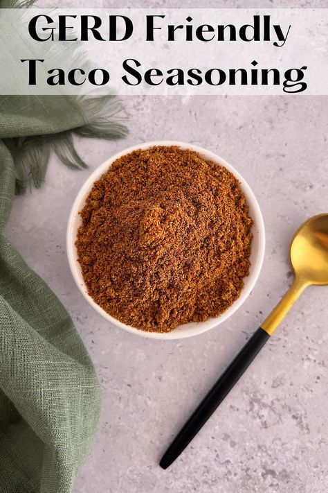 Low Fodmap Taco Seasoning, Low Acid Soup Recipes, Foods Good For Acid Reflux Diet, Gerd Safe Recipes, Acid Free Recipes, Low Acid Foods, Gerd Meals, Low Acid Dinner Recipes, Acid Reflux Diet Plan