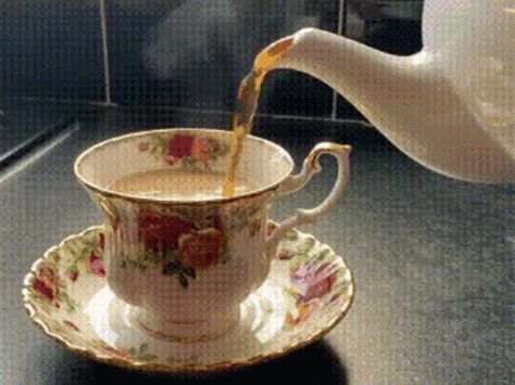 Tea Pouring, Worm Castings Tea, Tea Gif, Aesthetic Tea, Holiday Gif, Tea Cup Cake, Animation Wallpaper, Coffee Gif, Good Morning Beautiful Gif