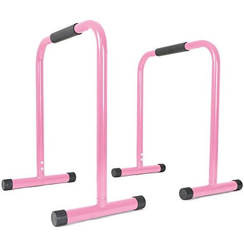 Titan Fitness Pink Dip Station Leg Raise Bars Body Weight Parallettes Crossfit >>> Want additional info? Click on the image.(This is an Amazon affiliate link and I receive a commission for the sales) Workout Tools, Pink Workout Equipment, Dip Station, Personal Training Programs, Pink Gym, Home Gym Exercises, Dip Bar, Online Personal Trainer, Build Muscle Mass