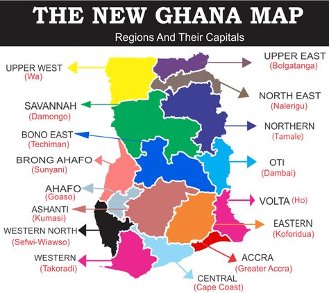 Map Of Ghana, Ghana Culture, Northeast Region, Cape Coast, African American Family, List Challenges, I Love You Images, Farm Activities, Western Region