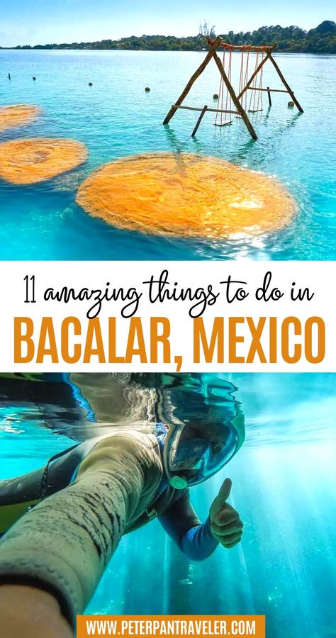 11 Amazing Things to do in Bacalar, Mexico Best Places In Mexico To Travel, Places To Visit In Mexico City, Coba Mexico, Best Time To Travel To Mexico, Visit Mexico City, Akumal Mexico Things To Do, Mexico Vacation Spots, Bacalar Lagoon, America City