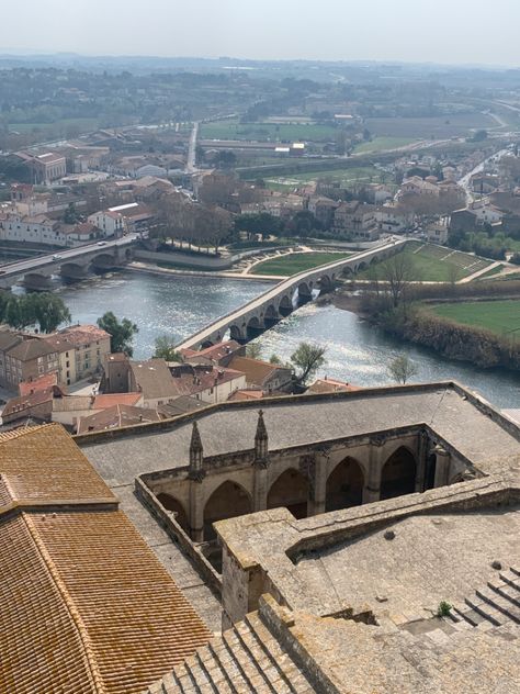 aesthetic view, french travel, south france Beziers France, Aesthetic View, French Travel, South France, Travel South, A Place, France, Travel