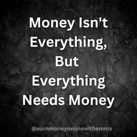 Money Motivational Quotes/ Earn Money (online) Motivational Quotes Motivational Quotes For Online Business, Motivational Quotes For Earning Money, Earning Money Quotes, Earn Money Quotes, Money Quotes Hustle, Queen Quotes Boss, Money Facts, Money Isn't Everything, Money Affirmation