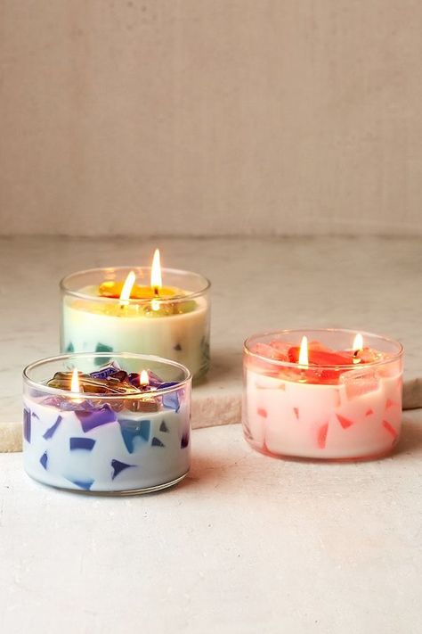 Gel Wax Candles Ideas, Gel Candles Ideas, Making Gel Candles, Fancy Candle Holders, Jelly Candles, Gel Wax Candles, Candle Making Equipment, Candles Collection, Candle Making Recipes