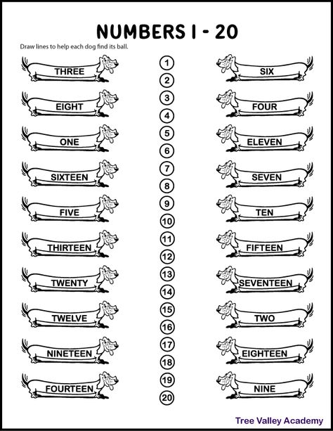 Number To 20 Worksheets, Numbers 1-30 Worksheets, 1-20 Activities, 1 20 Number Worksheet, 1 To 20 Number Names Worksheet, Numbers From 1 To 20 Worksheets, Worksheet Numbers 1-20, Number 1-20 Worksheets Free Printable, Number Words Worksheets 1-20