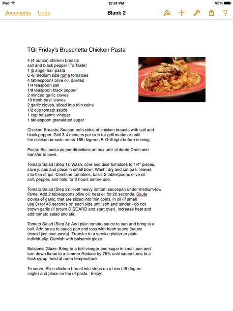 Bruschetta Chicken Pasta Tgi Fridays, Tgif Chicken Bruschetta Pasta, Tgi Fridays Recipes, Crepes Strawberry, Margarita Chicken, Chicken Bruschetta Recipe, Bruschetta Pasta, Bruschetta Chicken Pasta, Strawberry Crepes