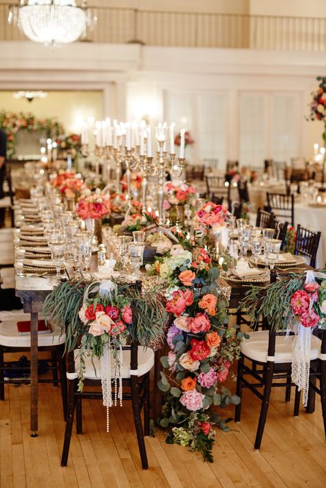 Sadie's Couture Floral & Event Design - Paul Vincent Photography - Lafayette Club - Minnespolis, Minnesota - Floral Design - Wedding Design Head Tables, Table Setting Decor, Best Wedding Planner, Minnesota Wedding, Work Place, Head Table, Design Wedding, Wedding Book, Club Wedding