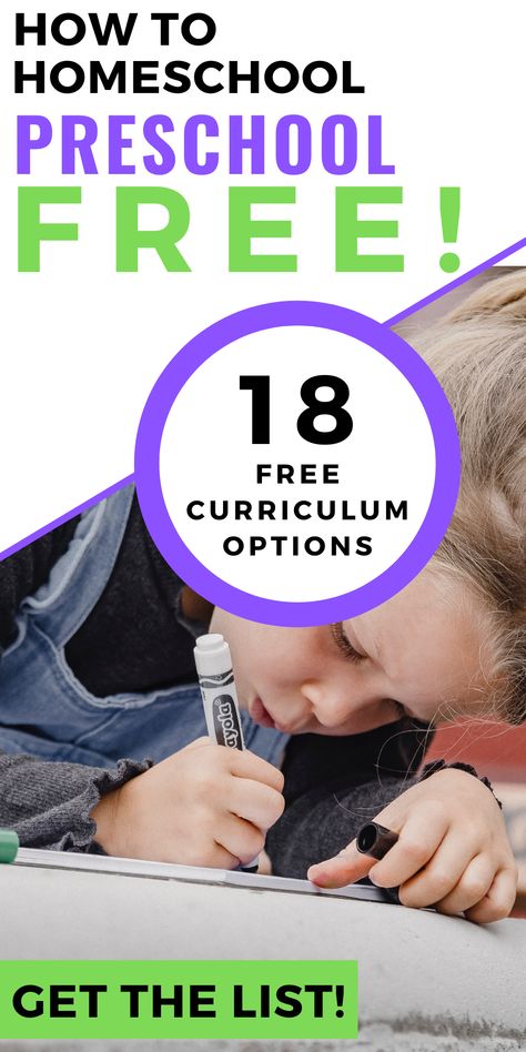 Are you looking for free preschool curriculum, worksheets, and printables? Here are 18 of the very best curriculum options for preschool on a budget. Teaching your preschooler or pre-k student can be both cheap and inexpensive! Find free homeschool curriculum options here! Homeschool Pre K Curriculum Lesson Plans, Preschool List Of Supplies, Preschool Math Curriculum Free, Preschool Workbook Free Printable, Easy Peasy Homeschool Curriculum, Preschool Scope And Sequence Curriculum, Free Preschool Curriculum, Pre K Homeschool Curriculum, Preschool Curriculum Free