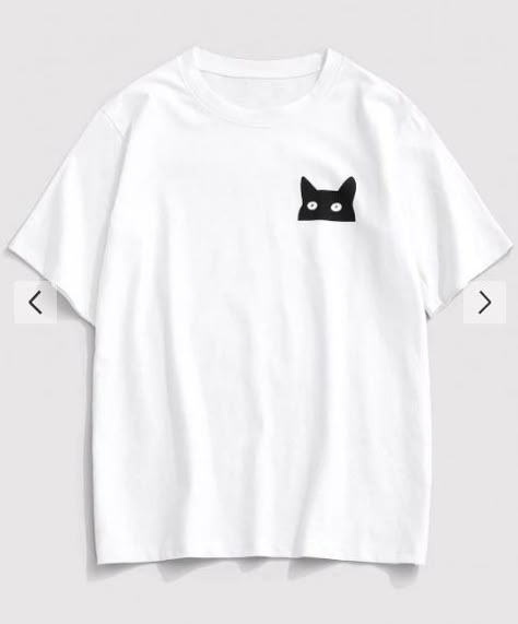 $19.99 USD Minimal Shirt Design, Patterned Button Up Shirts, Crop Top Designs, Shirt Print Design, Collar Pattern, Basic T Shirt, Mens Casual Outfits, Cartoon Cat, Mean Girls