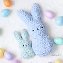 Crochet Peeps, Crocheted Stuffed Animals, Crochet Easter Basket, Single Crochet Decrease, Bernat Blanket, Crochet Easter, Crochet Chicken, Crochet Bunny Pattern, Easter Crochet Patterns