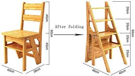 Stool Multifunctional, Flip Kitchen, Stepping Stool, Wood Chair Diy, Ladder Chair, Chair Design Wooden, Furniture Dimensions, Woodworking Furniture Plans, Wooden Chairs