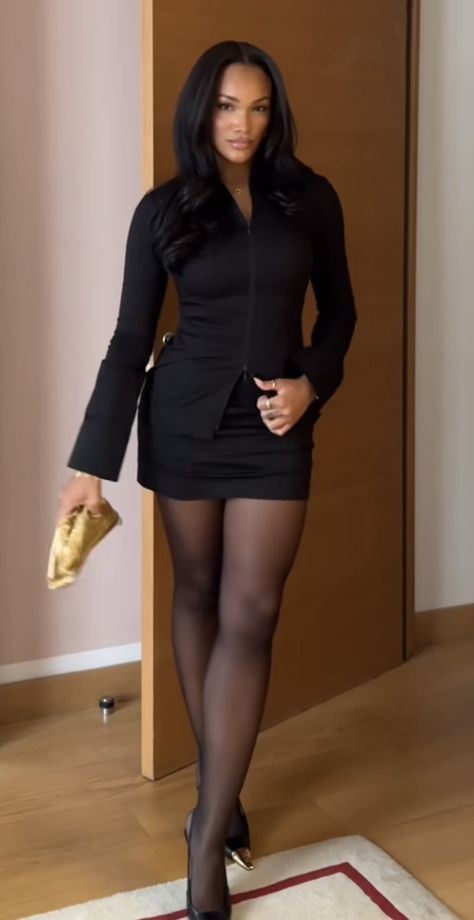 Pantyhose Outfit, Winter Fits, Fall Winter, Christmas