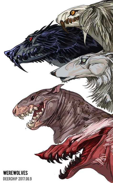 Dog Creature Design, Monster Dog Art, Wolf Monster, Dark Creatures, Cool Monsters, Monster Concept Art, Creature Drawings, Fantasy Monster, Fantasy Creatures Art