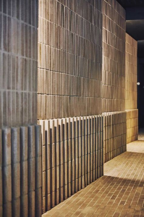 Brick Bonds, Australian Interior Design, Texture Wall, Interior Design Awards, Brick Architecture, Finishing Materials, Brick Patterns, Wall Finishes, Materials And Textures