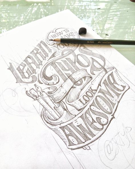 Calligraphic Fonts, Lettering Sketch, Typography Drawing, Typography Hand Drawn, Hand Lettering Inspiration, Hand Lettering Alphabet, Drawing Letters, Creative Lettering, Lettering Styles